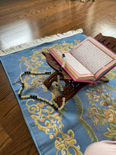 Load image into Gallery viewer, Luxury Prayer Mat - Blue
