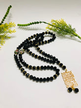 Load image into Gallery viewer, 99 Beads Wearable Tasbih (Crystal - Double Black)
